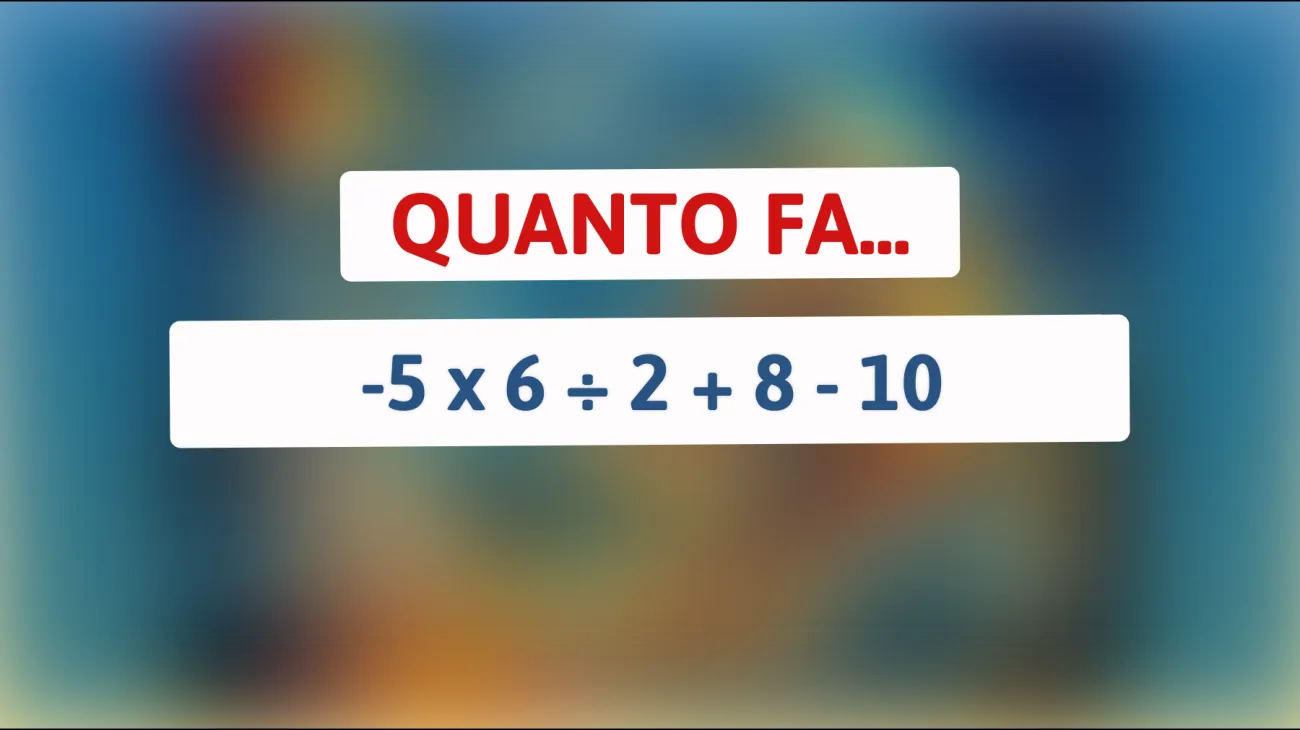 \"Solo il 2% delle persone riesce a risolvere questo indovinello matematico: sei tra loro?\""