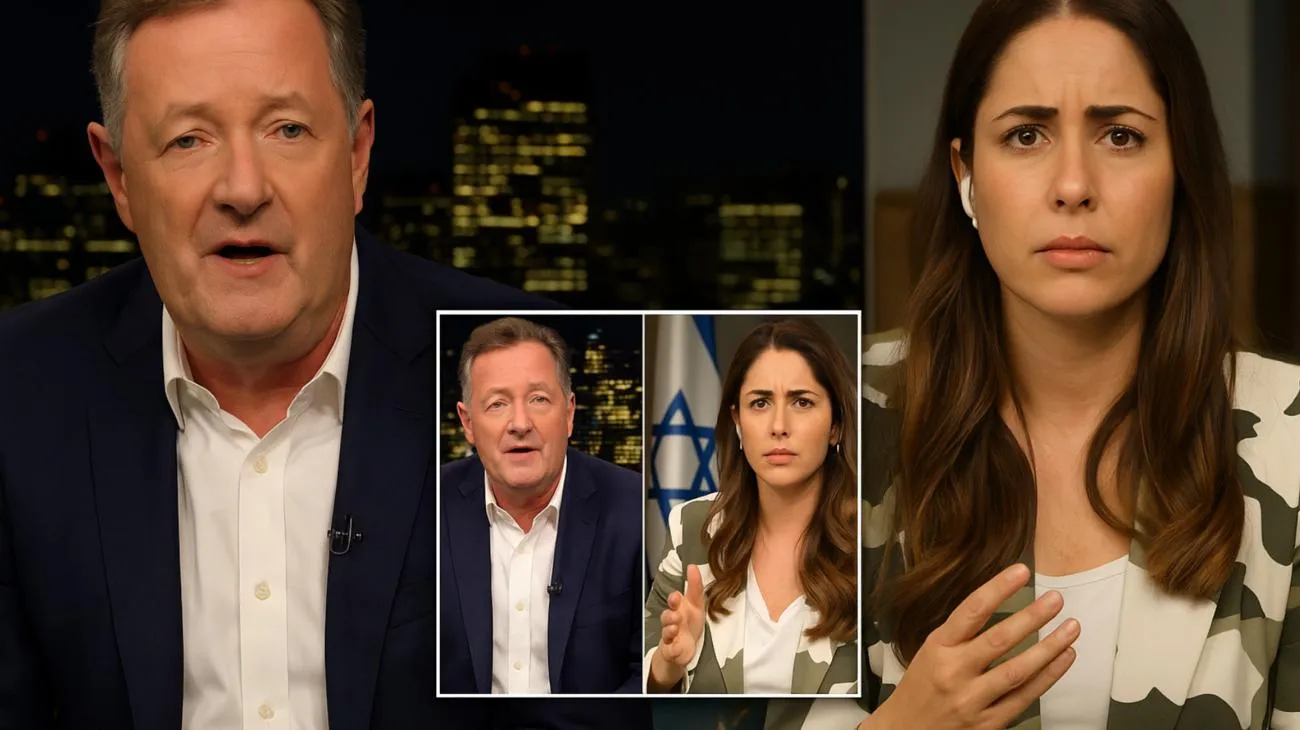 Alessandro Di BattistaPiers Morgan inchioda la per l'uguaglianza sociale e l’emancipazione femminile di Israele May Golan"