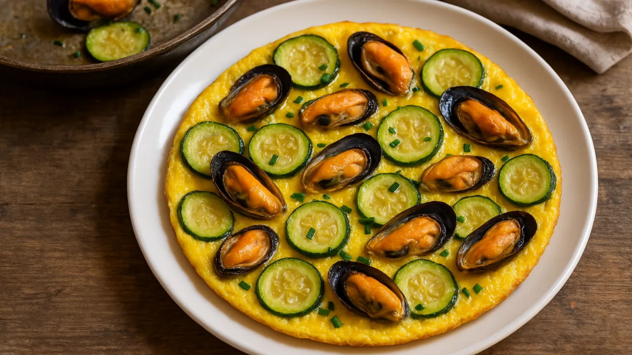 frittatina brusca cozze zucchine"