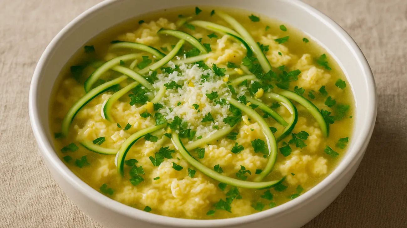 stracciatella romana zucchine limone"